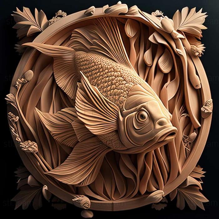 3D модель Милоплюс рыба (STL)